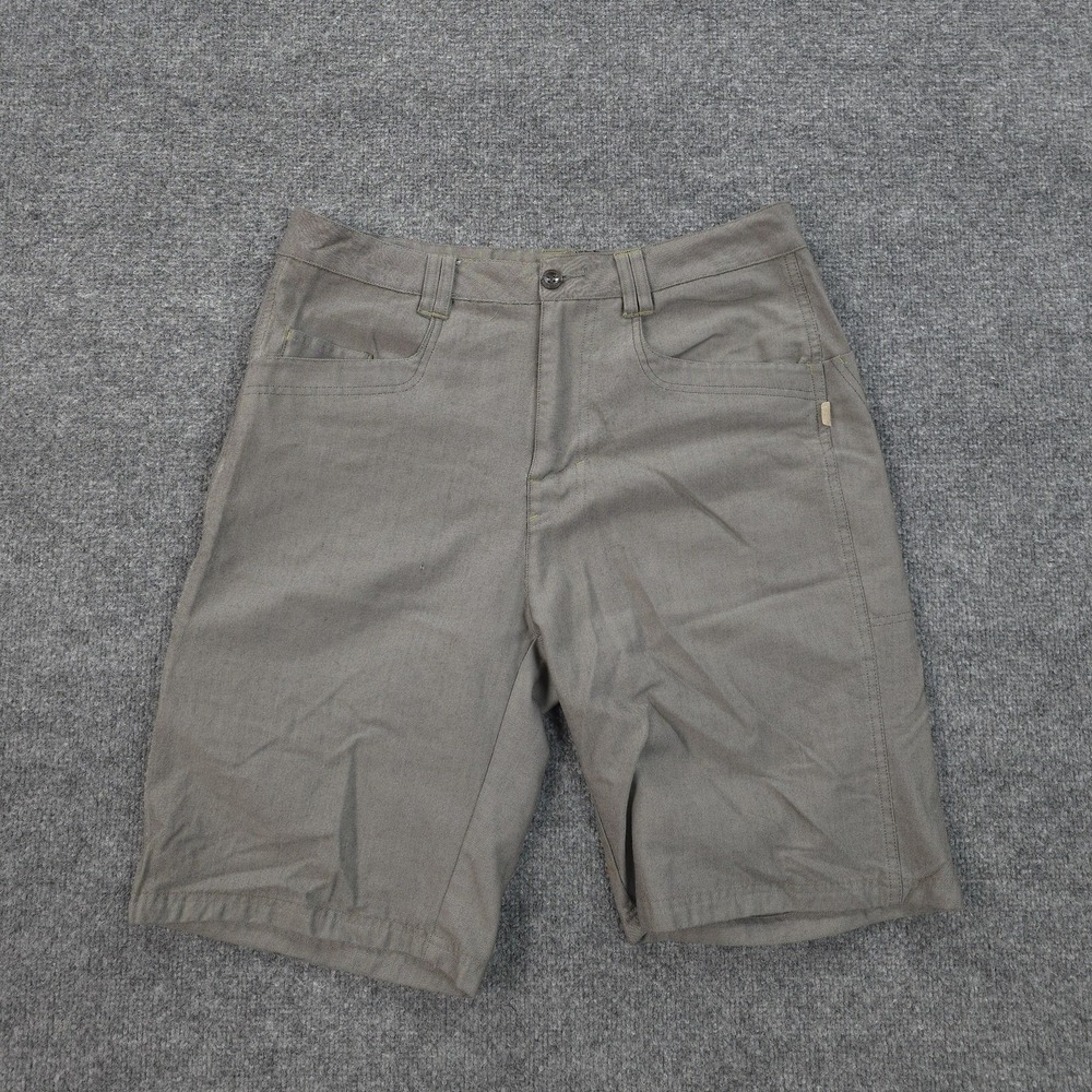 SmartWool Shorts Mens 34 Gray Merino Wool Blend Chino Cargo 10in Hiking Outdoors